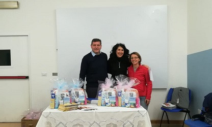 14 Febbraio 2019 - Pacchi dono per i nuovi nati di Borgaro - Farmacia Santa Cristina