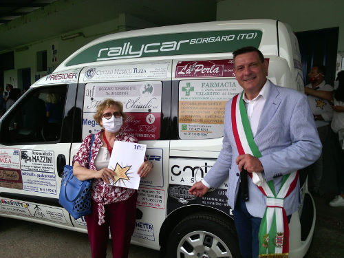 Consegna nuovo mezzo SEA Borgaro - Farmacia Santa Cristina