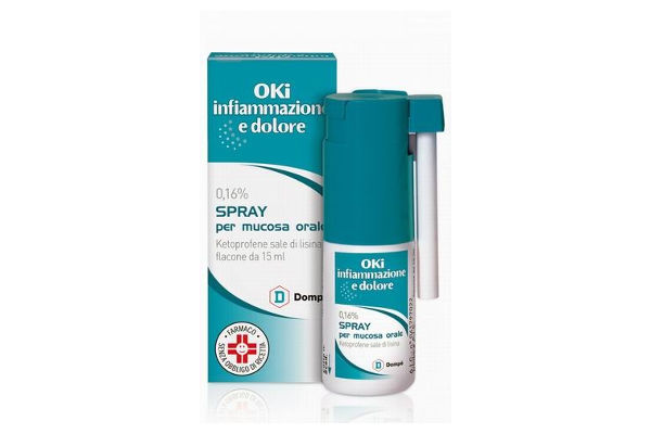 OKI infiammazione e dolore spray offerta OKI infiammazione e dolore