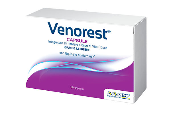 Venorest capsule in farmacia Venorest capsule - gambe leggere