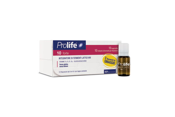 Prolife per la flora batterica intestinale 12 flaconcini Prolife per la flora batterica intestinale