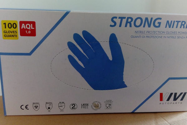 Guanti strong nitrile