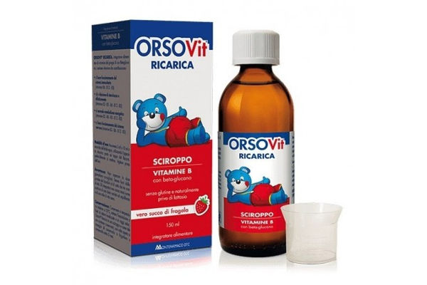 OrsoVit Sciroppo - Integratore alimentare di vitamine del gruppo B OrsoVit Sciroppo - Integratore alimentare di vitamine del gruppo B