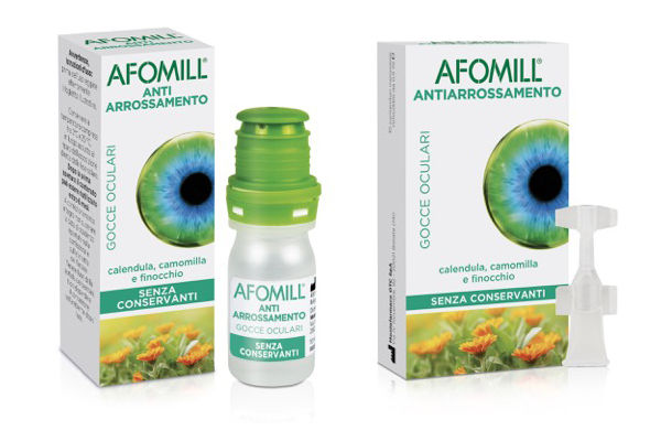 Afomill, collirio antiarrossamento - sconto farmacia Afomill, collirio antiarrossamento