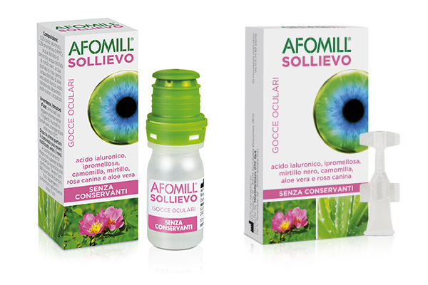 Afomill, collirio sollievo sconto in farmacia Afomill, collirio sollievo