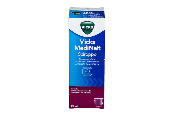 Vicks MediNait sciroppo 180ml in offerta Vicks MediNait sciroppo 180ml