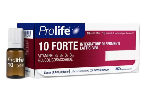 Prolife per la flora batterica intestinale 12 flaconcini Prolife per la flora batterica intestinale